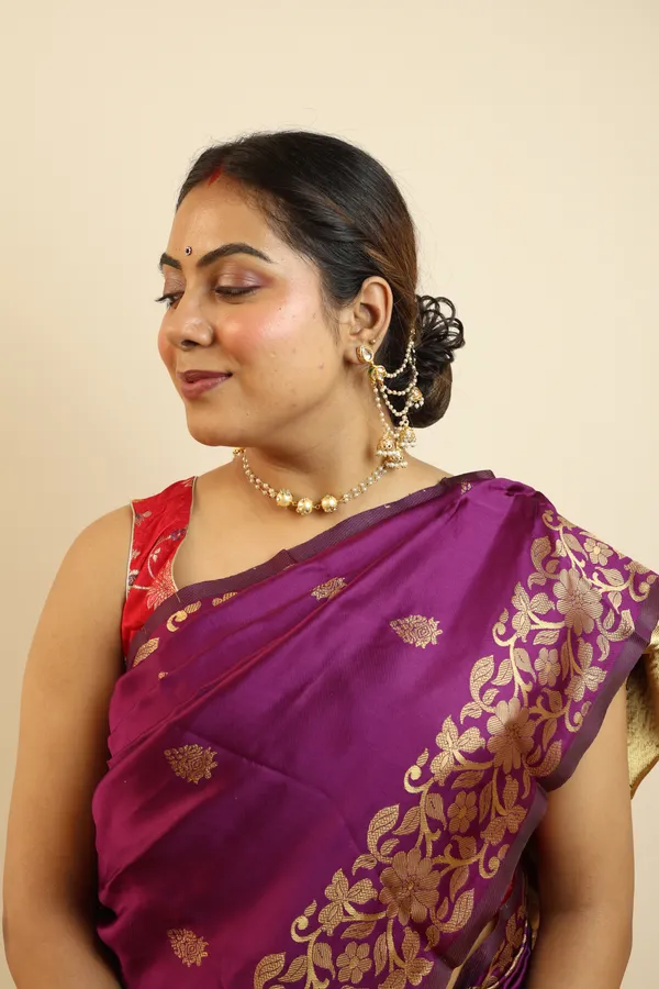 Maharani_Ear_Chain_Jhumkas