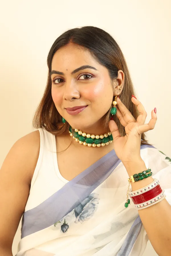 Emerald_Pearl_Choker_Set