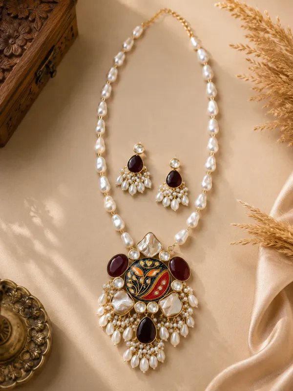Gulnaar_Handpainted_Heritage_Necklace