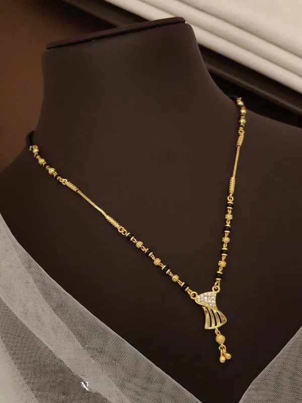 A.D_Dimond_Micro_Gold_Plated_Mangalsutra