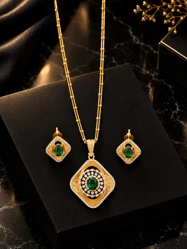 A.D_Dimond_Premium_Quality_Pendal_Set_|_Direct_Gold_Pleated