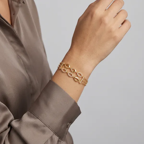 Noir_Teardrop_Luxe_Bracelet_|_Rose_Gold_Plated
