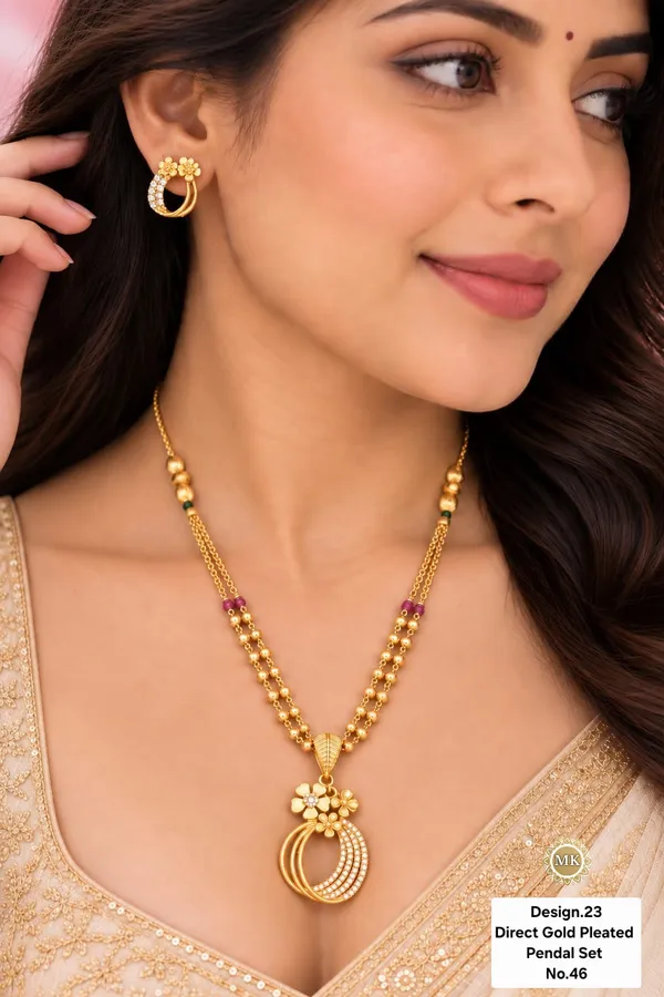 DIRECT_GOLD_PLEATED__PENDAL_SET_