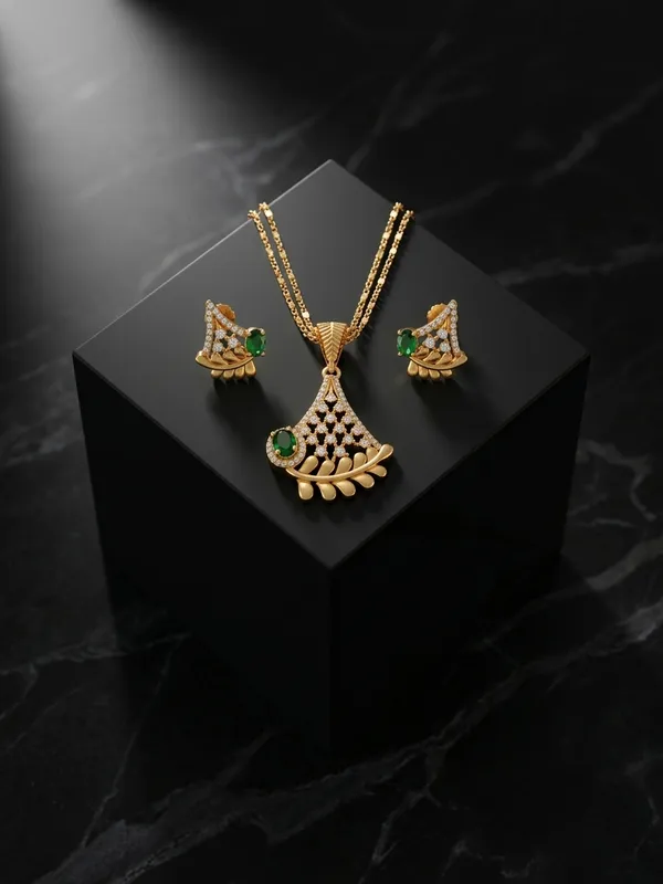 Emerald_Grace_Pendant_Set_✨_Royal_Emerald_Drop_Set