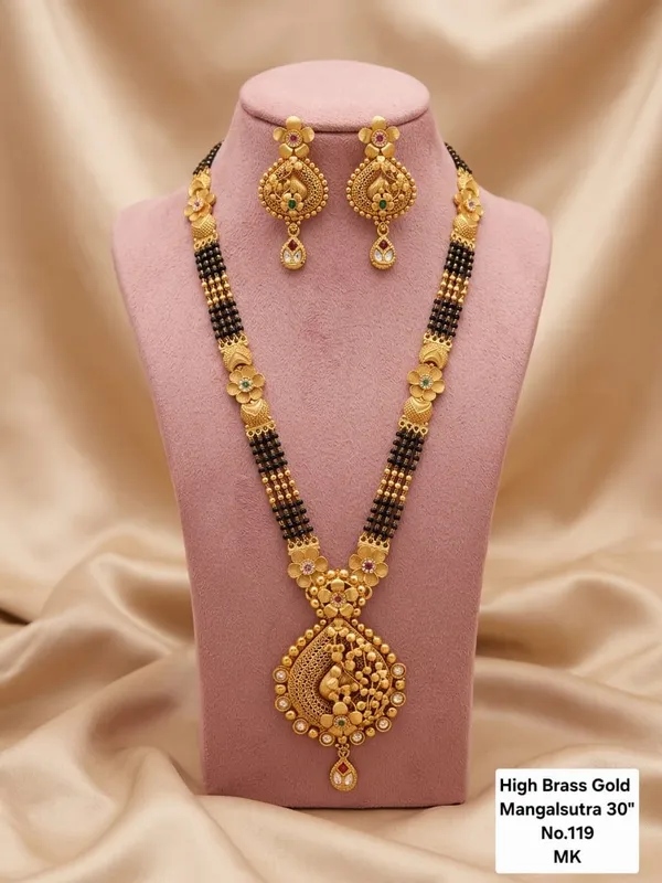 High_Brass_Gold_Plated_Rajwadi_Mangalsutra