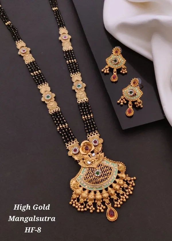 High_Gold_Pleated_Mangalsutra_