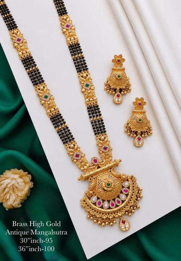 High_Gold_Pleated_Premium_Quality_Mangalsutra_