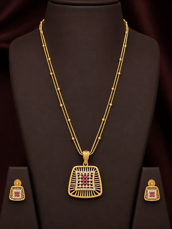 PREMIUM_QUALITY_PENDAL_SET_WITH_EARRINGS_