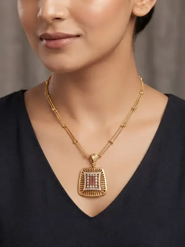 PREMIUM_QUALITY_PENDAL_SET_WITH_EARRINGS_