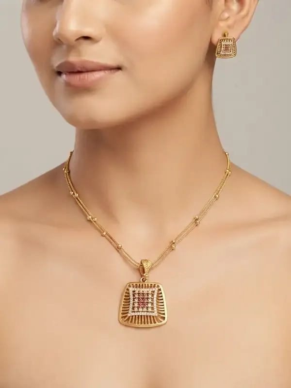 PREMIUM_QUALITY_PENDAL_SET_WITH_EARRINGS_