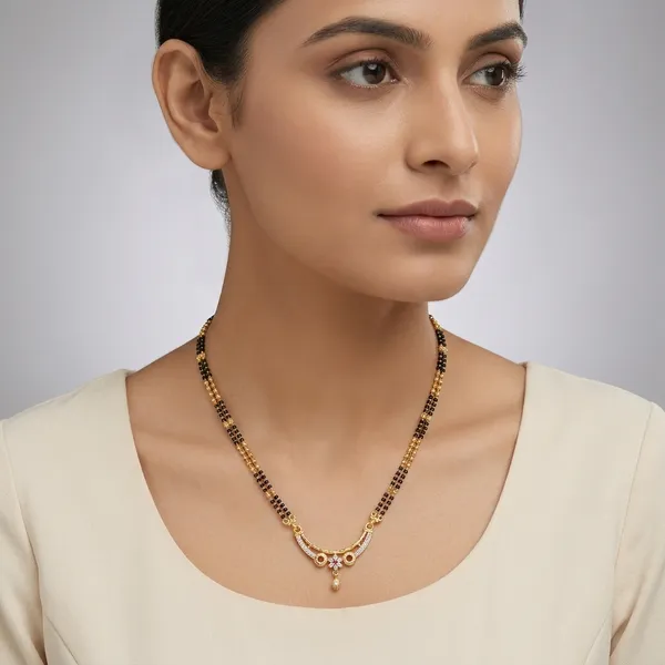 Premium_Quality_Ad_Diamond_Mangalsutra_|_Gold_Plated