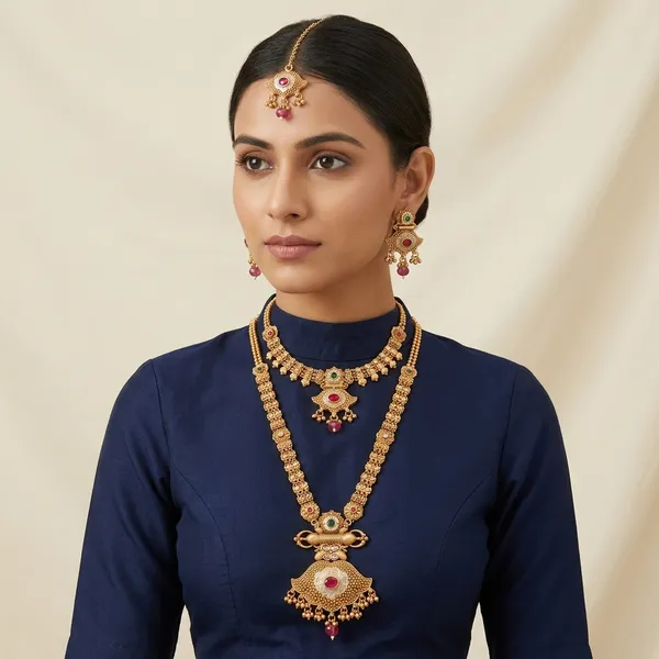 High_Gold_Plated_Necklace_Combo_Set