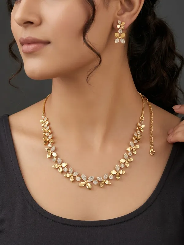 Premium_Quality_A.d_Dimond_Zarya_Necklace