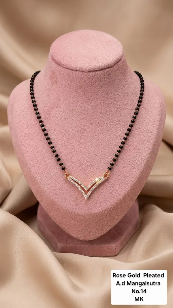 Rose_Gold_Plated_Ad_Diamond_Mangalsutra