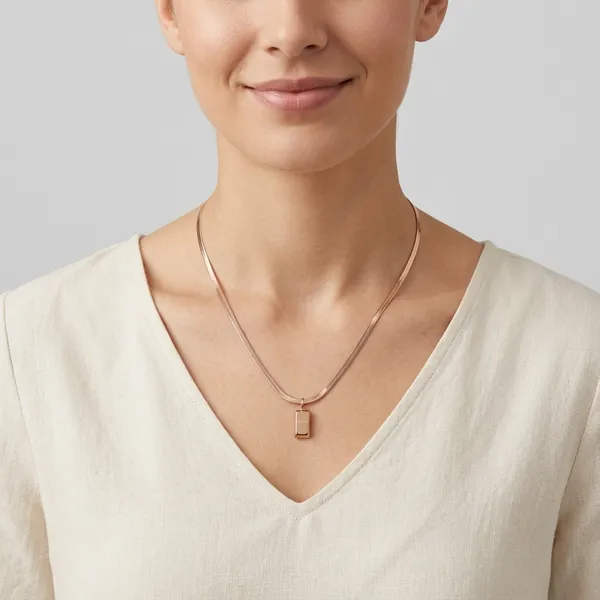 Anti_Tarnish_Daily_Wear_Chain_Pendant_|Rose_Gold_Plated