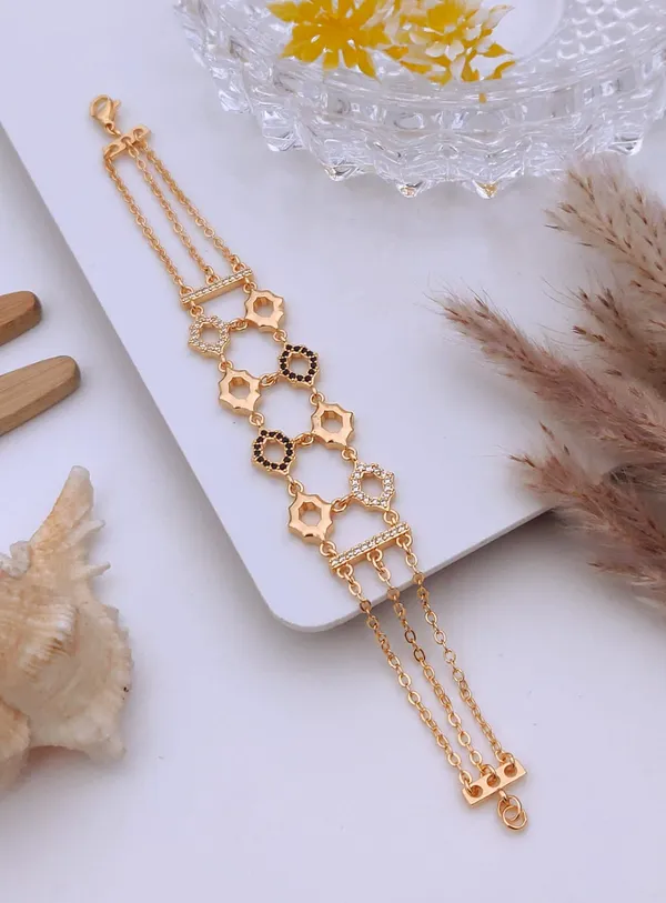 Royal_Pearl_Drop_Bracelet_|_Rose_Gold_Plated