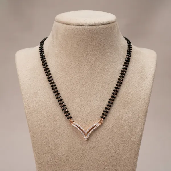 Rose_Gold_Plated_Ad_Diamond_Mangalsutra