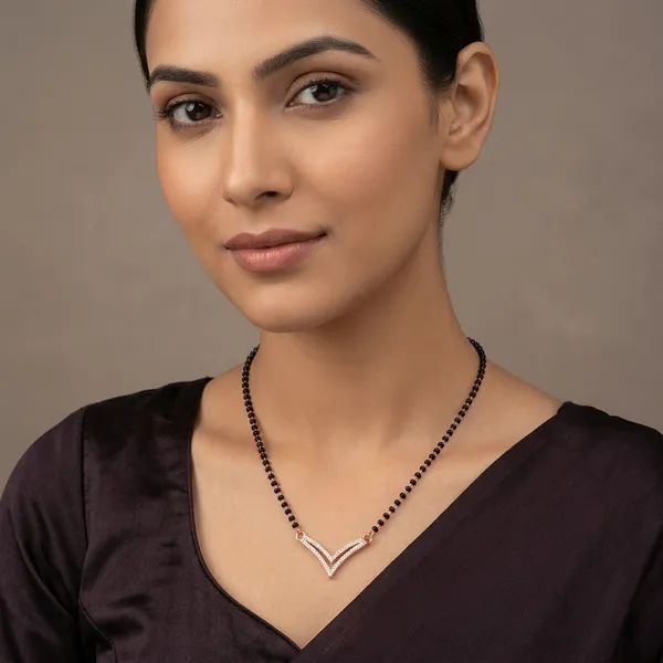 Rose_Gold_Plated_Ad_Diamond_Mangalsutra