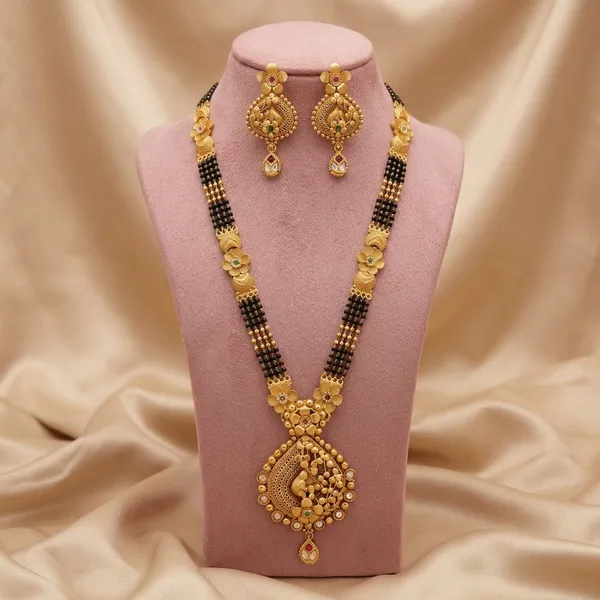 High_Brass_Gold_Plated_Rajwadi_Mangalsutra