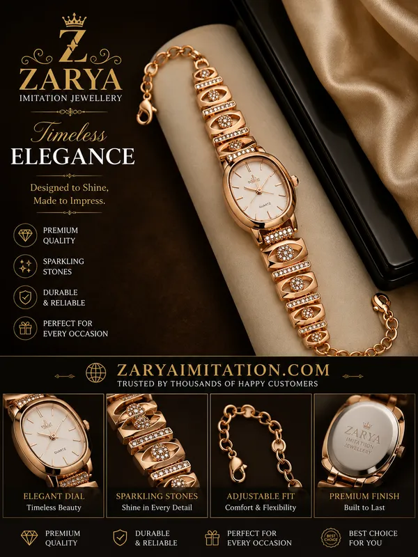 Rose_Gold_Plated_Premium_Quality_watch_⌚️