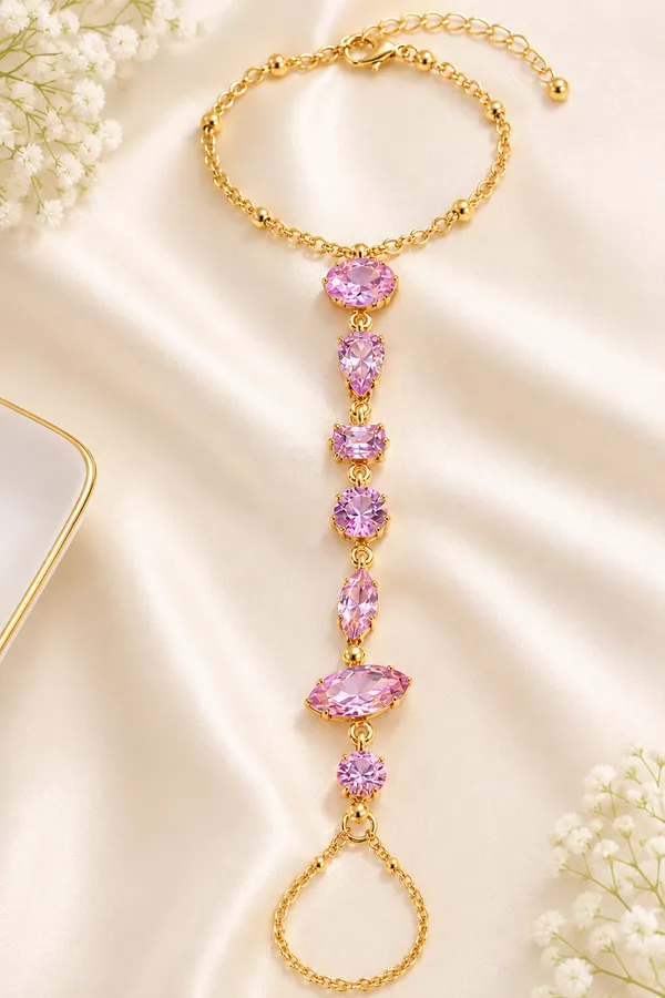 Pink_Crystal_Hand_Harness_Bracelet