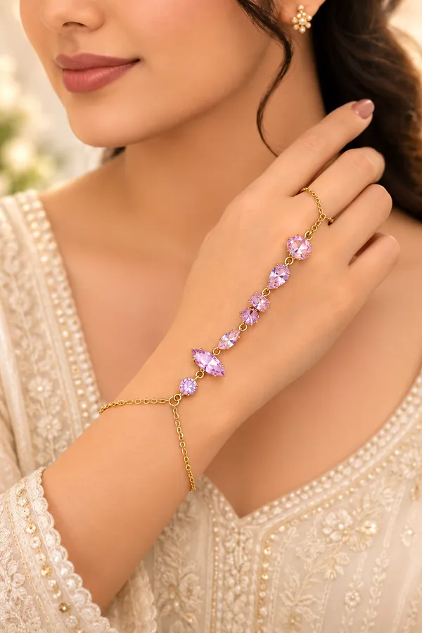 Pink_Crystal_Hand_Harness_Bracelet