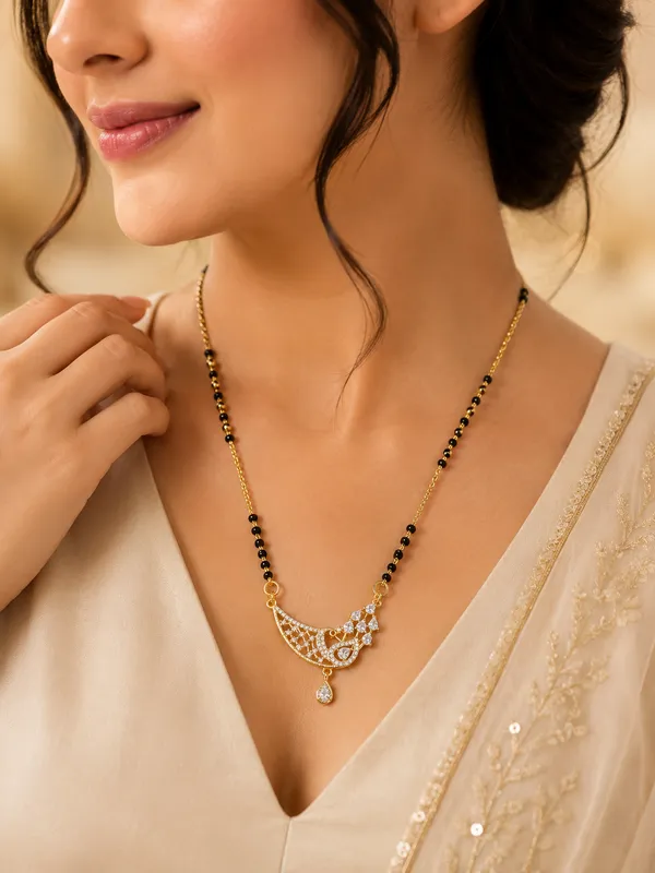 Aakrati_Jewels_Peacock_Charm_Black_Beads_Mangalsutra_Necklace_(Gold_Plated_|_Stainless_Steel_|_Anti-Tarnish)