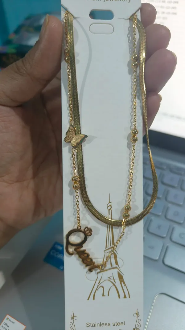 Aakrati_Jewels_demi-fine_queen_charm_layered_snake_chain_necklace