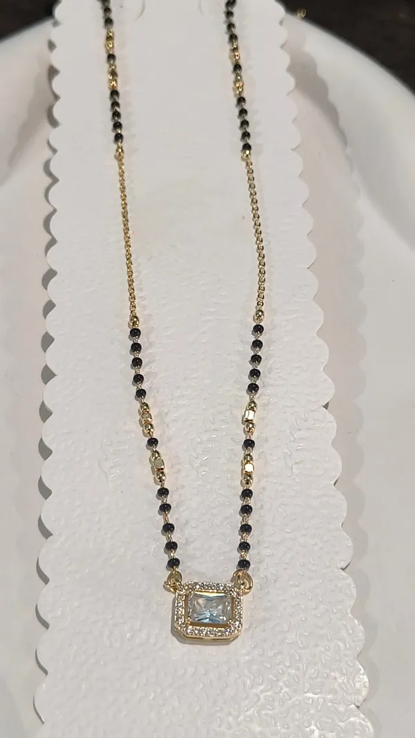 Gold_Finish_CZ_Emerald-Cut_Designer_Mangalsutra_Necklace