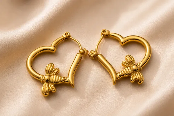 Aakrati_Jewels_Gold-Plated_Heart_Hoop_Earrings_with_Dragonfly_Design_for_Women_&_Girls_|_Trendy_Statement_Earrings