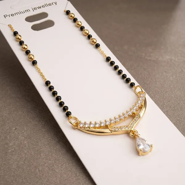 Gold_Plated_And_Steel_Mangalsutra_Necklace_For_Women