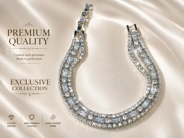 Aakrati_Jewels_Luxury_Silver-Tone_Cubic_Zirconia_Tennis_Bracelet_for_Women_|_Premium_Party_Wear_Bracelet