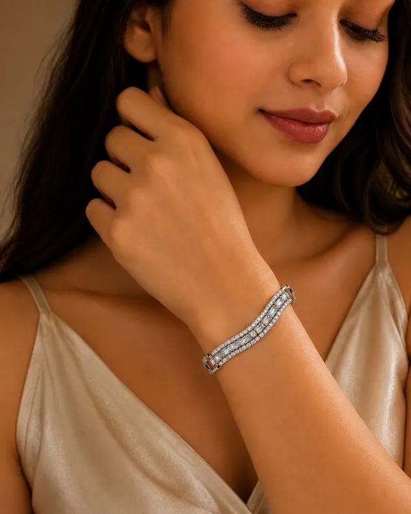 Aakrati_Jewels_Luxury_Silver-Tone_Cubic_Zirconia_Tennis_Bracelet_for_Women_|_Premium_Party_Wear_Bracelet