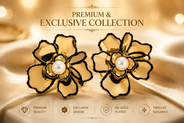 Aakrati_Jewels_Gold-Tone_Black_Enamel_Floral_Pearl_Stud_Earrings_for_Women_&_Girls_|_Elegant_Statement_Fashion_Jewelry