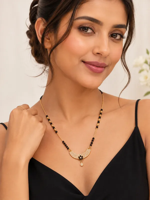 Crescent_CZ_Mangalsutra_Necklace_for_Women_(Gold_Plated_|_Stainless_Steel_|_Anti-Tarnish)