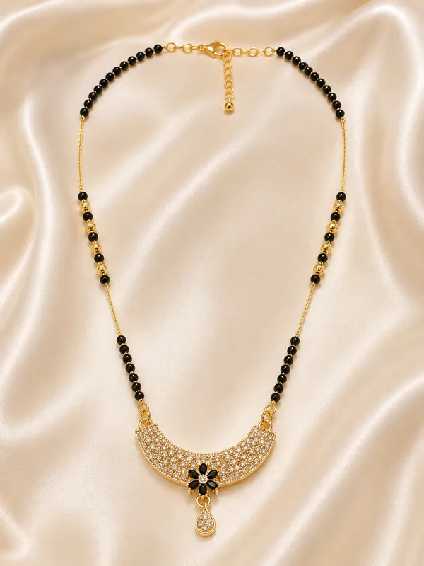 Crescent_CZ_Mangalsutra_Necklace_for_Women_(Gold_Plated_|_Stainless_Steel_|_Anti-Tarnish)