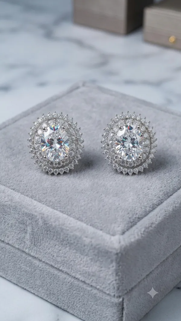 Luxury_Oval_Cubic_Zirconia_Stud_Earrings_�_White_Gold_Finish
