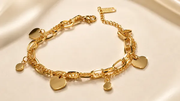 Anti-Tarnish_Layered_Heart_Charm_Bracelet