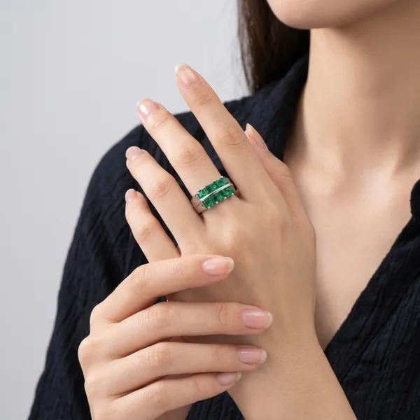 Silver_Plated_And_Steel_Ring_For_Women