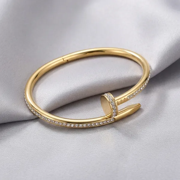 Gold_Plated_And_Steel_Cuff_Bracelet_For_Women