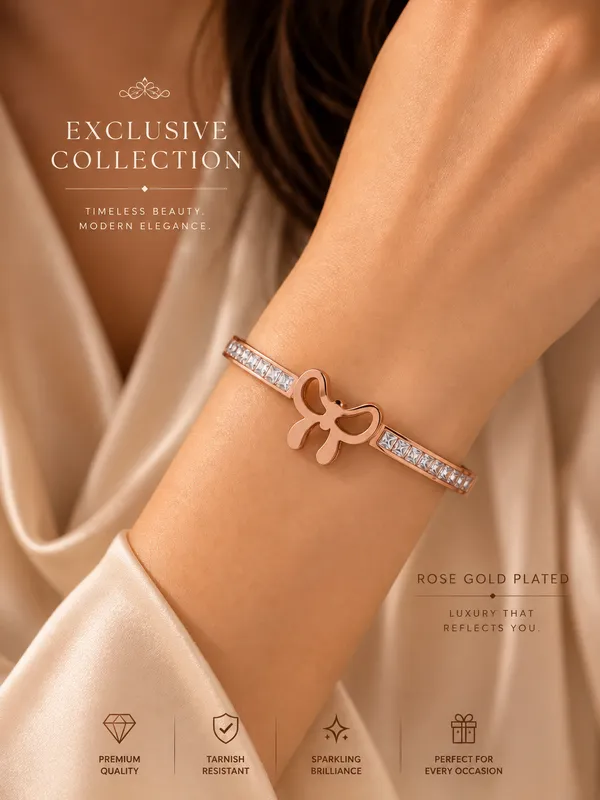 Gold_Plated_Crystal_Bow_Stainless_Steel_Bracelet