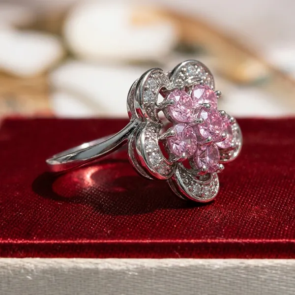 Silver_Plated_And_Steel_Cocktail_Ring_For_Women