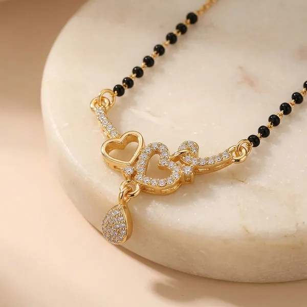 Gold_Plated_And_Steel_Necklace_For_Women