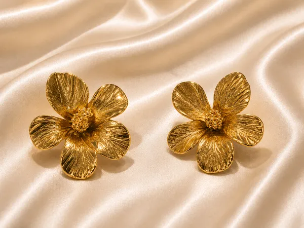 Golden_Bloom_Floral_Statement_Earrings