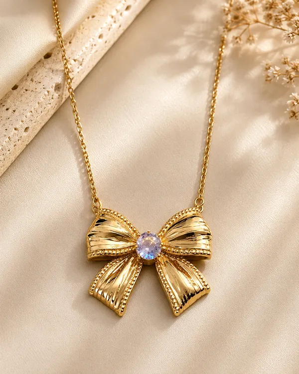 Aakrati_Jewels_Crystal_Bow_Pendant_Necklace