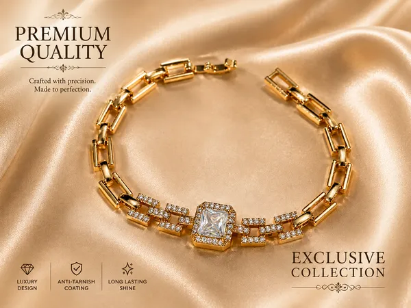 Gold_Geometric_Crystal_Link_Bracelet
