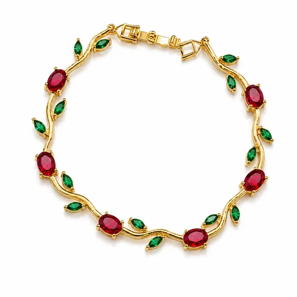 Tulip_Bracelet_for_Women_(Gold_Plated_|_Stainless_Steel_|_Anti-Tarnish)