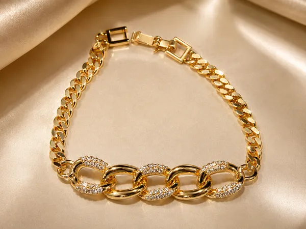 Gold-Tone_Cuban_Link_Chain_Bracelet_with_Crystal_Accents