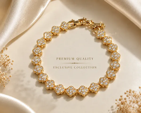 Clover_Crystal_Tennis_Bracelet_(Gold_Finish)