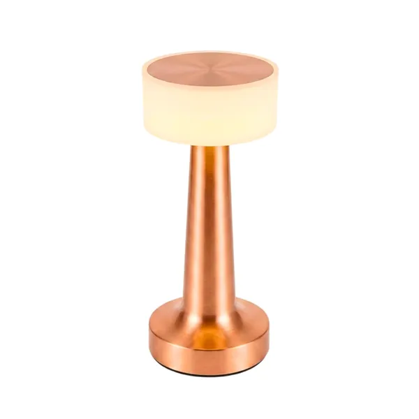 GISMO_Rechargeable_Cordless_LED_Table_Lamp_with_USB-C_Charging_-_2000mAh_Battery,_3_Color_Modes_&_Stepless_Dimming_-_Portable_Metal_Bedside_Lamp_for_Bedroom,_Living_Room,_Office_&_Home_Decor-_Copper